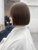 ブレス(bless)&nbsp;タッセルボブ×ブラウンベージュ