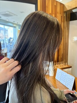 ヘアラウンジ アングゥ(hair lounge ungu) 透け感大人ナチュラルレイヤー