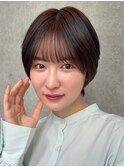 ●杉浦ショート/白髪前髪/ショートボブ/20代30代40代50代/銀座16