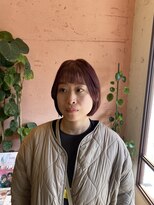 ザジ(ZAZIE)&nbsp;切りっぱなしボブ・髪質改善カラー