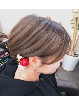 ビューティ堀出南松原本店 クルール ショートヘアアレンジ