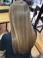 ヘアカロン 熊本本店(Hair CALON)&nbsp;白髪ぼかしカラー髪質改善ハイライト