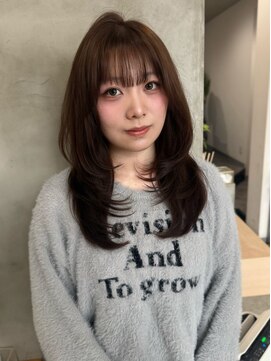 エイティエイト(88) とろけるチョコレートブラウン♪〈小山市/レイヤーカット〉