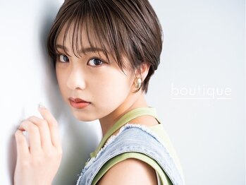 ブティック 茨木店(boutique)の写真/ショートボブもボブウルフも◎垢抜けショートカットで新しい自分に出会いませんか？★ショートボブカット◎