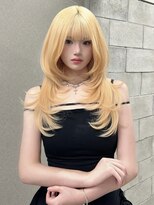 シーク 天神(SEEK) 松尾菫菜/レイヤーカット/ハッシュカット/韓国ヘア