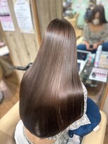 ラメール(MAISON LA MER)&nbsp;エグチ】芯から美しい艶ストレート/髪質改善/夏カラー