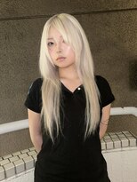 イエナ 渋谷(IENA)&nbsp;ハッシュカットシースルーバングダブルカラーケアブリーチカラー