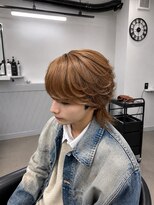 コア 新宿(CORE)&nbsp;ピンクブラウン×マッシュウルフ