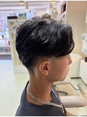 刈り上げスッキリパ－マ