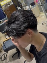 ハッシュタグネイビー 仙台駅前店(＃NAVY)&nbsp;テーパーフェードを入れたフェザーパーマ