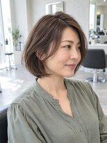 モト 船橋(moto)&nbsp;首元すっきり丸みショートボブ