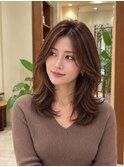 レイヤーカット小顔カット大人ヘア髪質改善30代40代50代銀座