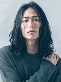 メンズ黒髪セクシーロング【Killa原宿 表参道】