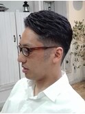 刈り上げ7：3スタイル