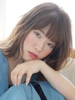 フミ(Fumi)&nbsp;愛されシースルーバングボブ