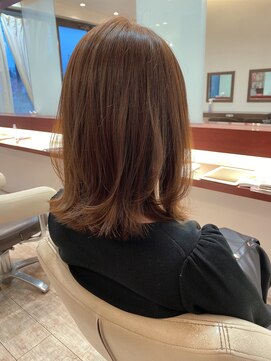 マーリャヘアー(mallia hair) くびれ外ハネミディアム