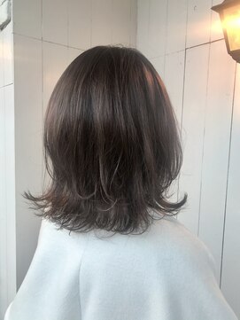 アムレヘアー(amule hair) 【amule hair】くすみブラウンカラー