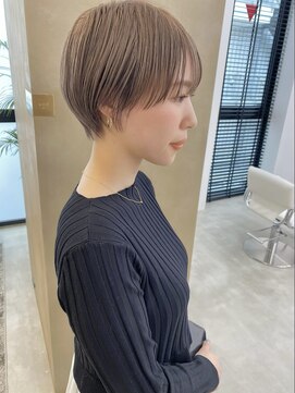 ノエ ナゴヤ(NOE NAGOYA) 知的でお洒落なストレートショートスタイル