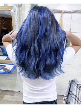 トーク 武庫之荘(TAL'KE) TAL'KE武庫之荘/バレイヤージュ×ネイビーブルー_67