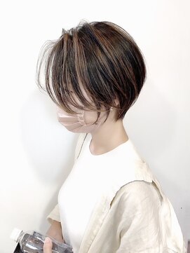エトワ(ETOWA) ナチュラルハイライト×ショートボブ