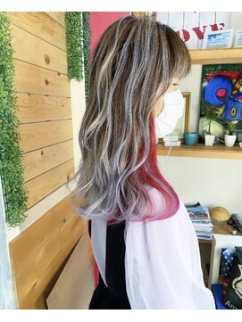 トーク 武庫之荘(TAL'KE) TAL'KE武庫之荘/バレイヤージュ×イヤリングカラー_130