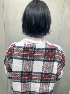 エイト 三軒茶屋店(EIGHT) ボブ×ブルーグラデーション