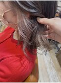 【　イヤリング×ホワイトベージュ】