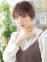 カバーヘア ブリス 北浦和(COVER HAIR bliss)&nbsp;大人かわいいアースカラーマッシュショートa北浦和20代30代40代