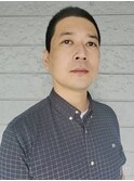 おしゃれボウズ風ベリーショート(FRONT)