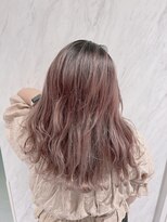 リー 京橋(Lee) 店長今里☆ピンクベージュのシャドールーツ☆