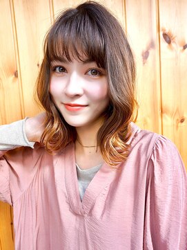 ブゾン(buZon) 【buZon ブゾン】外ハネくびれミディ