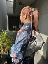 ガルボ ヘアー(garbo hair)&nbsp;卒業式　成人式　ヘアアレンジ　着付け　新生活