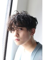 アントワープトーキョー(antwerp TOKYO)&nbsp;『力石サトシ』波巻き束感ショートツーブロックマッシュ