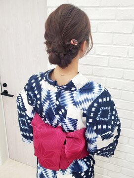 セット バイ エムビューティー(Set by M.beauty) 浴衣アップスタイル☆ヘアセット/ヘアメイク/渋谷/表参道/外苑前