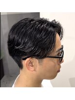 ニコフクオカヘアーメイク(NIKO Fukuoka Hair Make)&nbsp;「NIKO」ナチュラルセンターパートパーマ　カルマパーマ福岡天神
