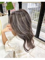 ブレンド 渋谷(BLend)&nbsp;ハイライトブルージュマチルダボブインナーグレージュ