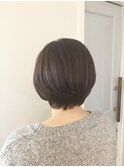 ひし形ショートボブ