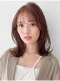 似合わせカット イメチェン フルバング 小顔ハッシュカット♪