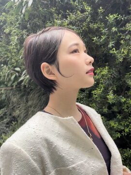 イコル(ikoru) ハンサムマッシュショート/グレージュカラー/20代30代/代官山