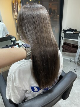 ラフ 難波店(LAFF) #黒髪#ボブルフ#ネビージュ#小顔#ワンレン