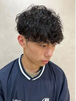 波巻きパーマツイストスパイラルパーマメンズ名駅名古屋