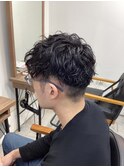 ショートベース/スパイラルパーマ