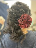 発表会ヘアセット