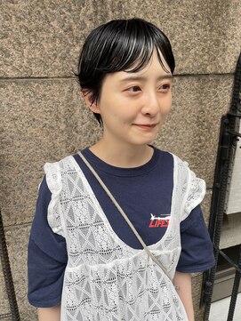 ヘン(hen) 【心斎橋hen】ショートパーマ ニュアンスパーマ ハイライト