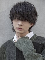 【小久保style】ベリーショートニュアンスパーマグレーベージュ