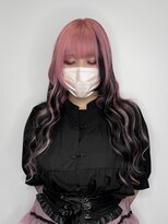 ヘアーエクステンド エフ 渋谷(f)&nbsp;ピンク × ローライト