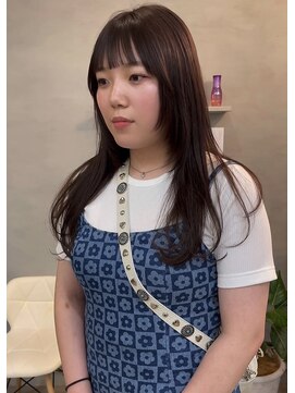 シーン(SCEN) face layer × chocolate brown