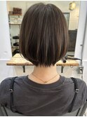大人ショートボブ髪質改善白髪ぼかし２０代３０代４０代