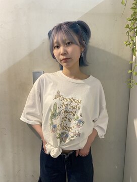 シロ(SHIRO) blue × purple