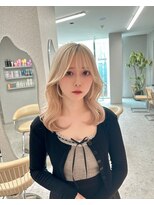 天神美容室&nbsp;ダブルカラー／レイヤーカット／ハイトーン